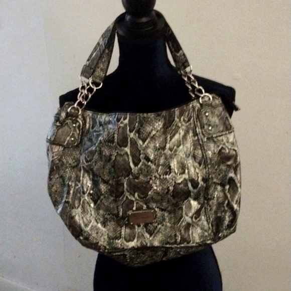 sofia by sofia vergara Handbags - Sofia Vergara Snake Skin Large Tote/Bag Flawless!!